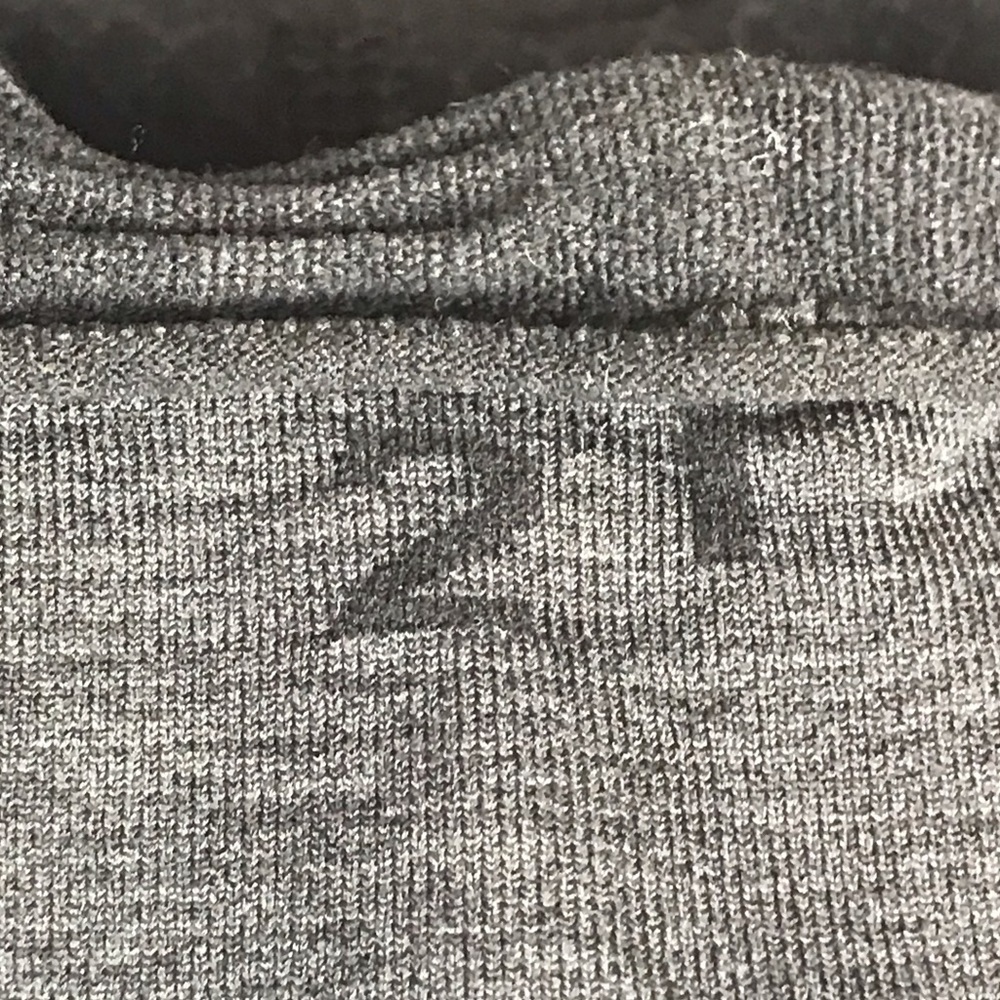 Lululemon In The Flow Crop II Heathered Deep Coal - Picture 8 of 9